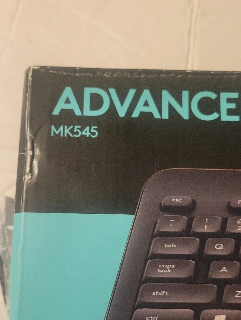 Logitech Advanced Wireless Full-Size Keyboard — Black